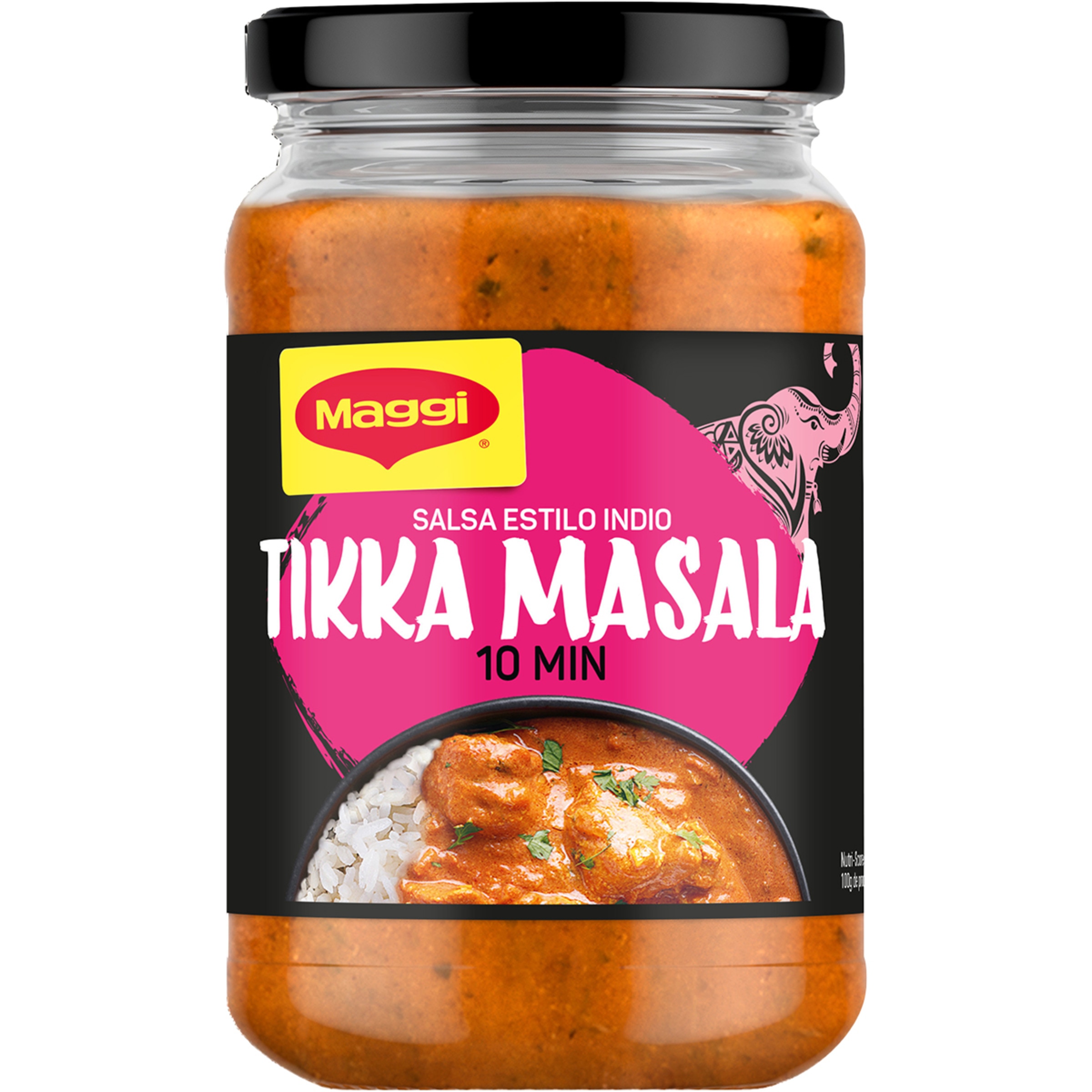 salsa estilo indio Tikka Masala bote 340 g