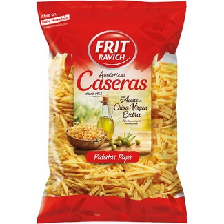patatas fritas paja con aceite de oliva virgen bolsa 150 g - Frit Ravich