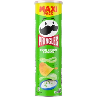 aperitivo frito de patata sabor Sour Cream & Onion lata 185 g - Pringles