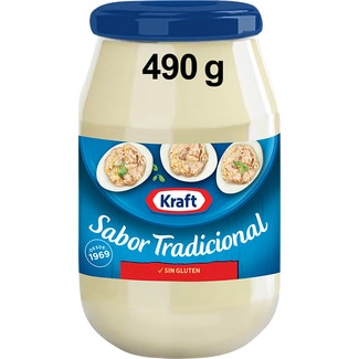 mayonesa sabor tradicional sin gluten tarro 500 ml - Kraft