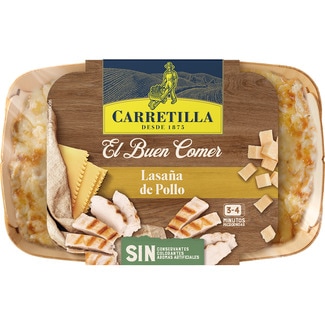 El Buen Comer lasaña de pollo envase 350 g - Carretilla