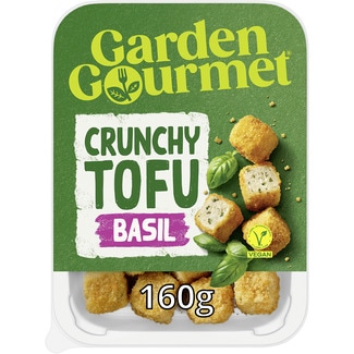crunchy tofu basil vegano envase 160 g - Garden Gourmet