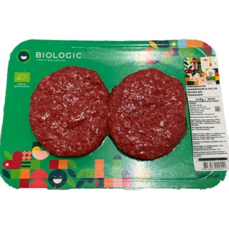 Hambúrguer de Bovino Bio a Vácuo 4 unidades embalagem 448 g - Biologic