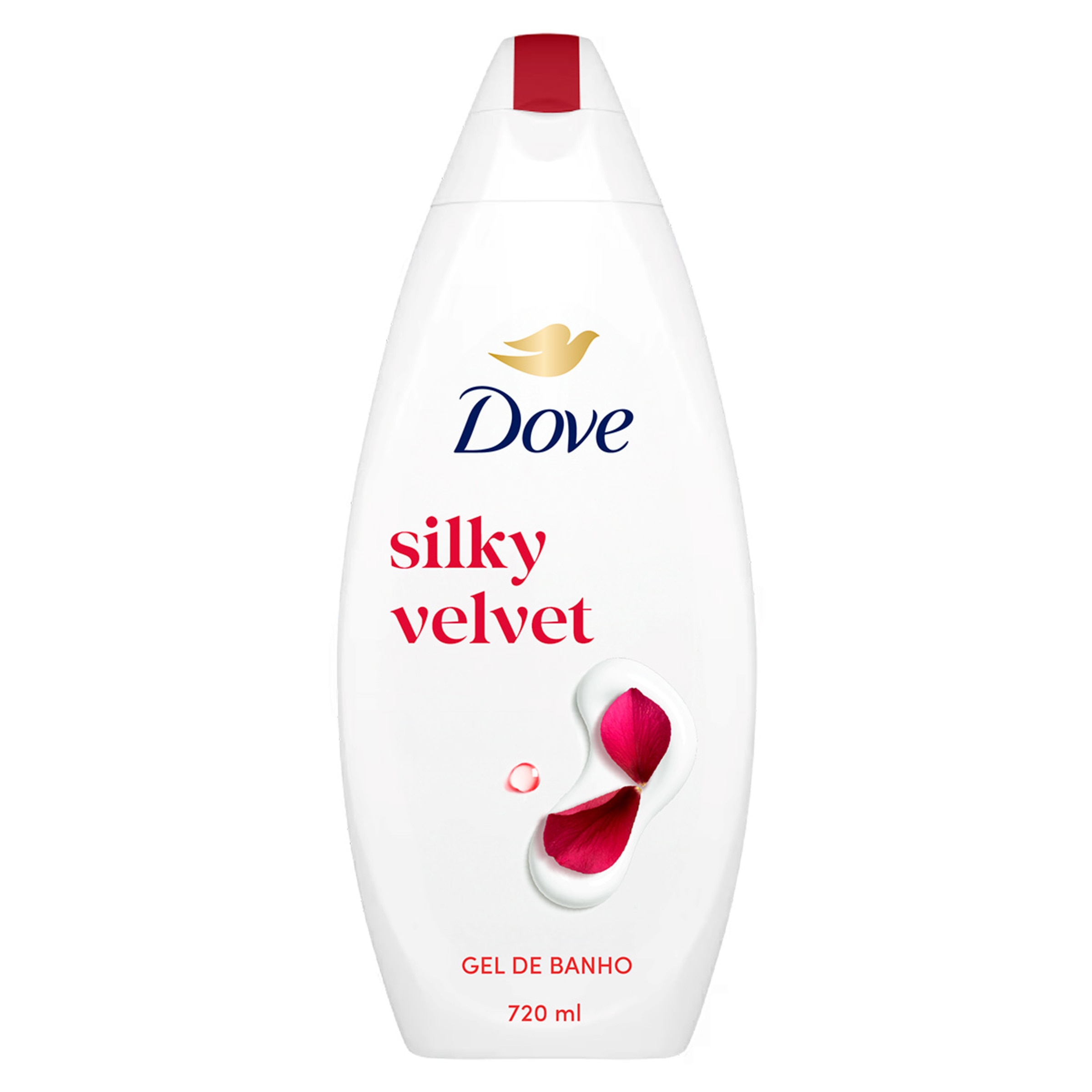 Gel Banho Silk Velvet embalagem 720 ml