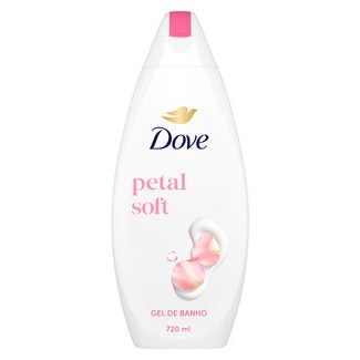 Gel de Banho Petal Soft embalagem 720 g - Dove