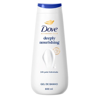 Gel Banho  Adv. Deeply Nourishing embalagem 600 ml - Dove