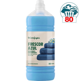 suavizante concentrado Frescor Azul botella 80 dosis - El Corte Ingles