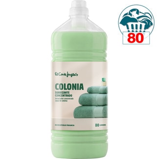 suavizante concentrado Colonia botella 80 dosis - El Corte Ingles