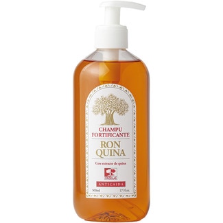 champú anticaída fortificante con extracto de quinoa dosificador 500 ml - Ron Quina
