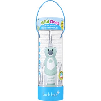 cepillo de dientes infantil electrónico sónico Brush-Baby WildOnes Koala 0-10 años envase 1 unidad + 3 recambios - Brush Baby
