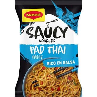 noodles Saucy Pad Thai Taste rico en salsa paquete 128 g - Maggi