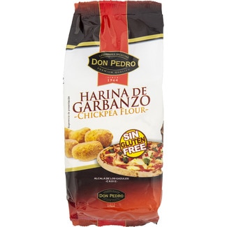 harina de garbanzo sin gluten paquete 400 g - Don Pedro