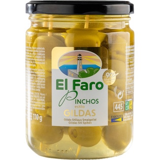 pinchos estilo gildas tarro 110 g neto escurrido - El Faro