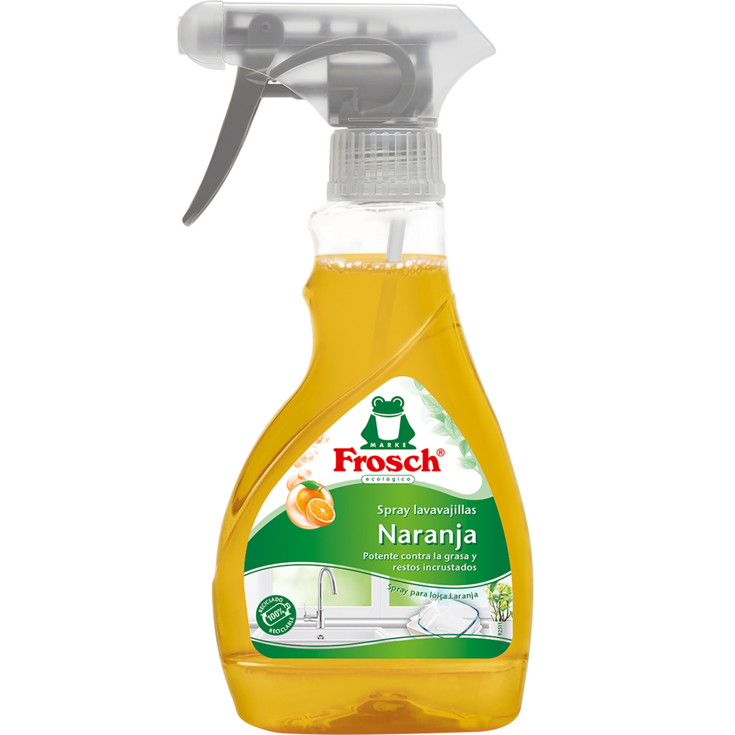 lavavajillas a mano aroma naranja pistola 300 ml