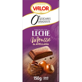 Chocolate Avelã embalagem 150 g - Valor