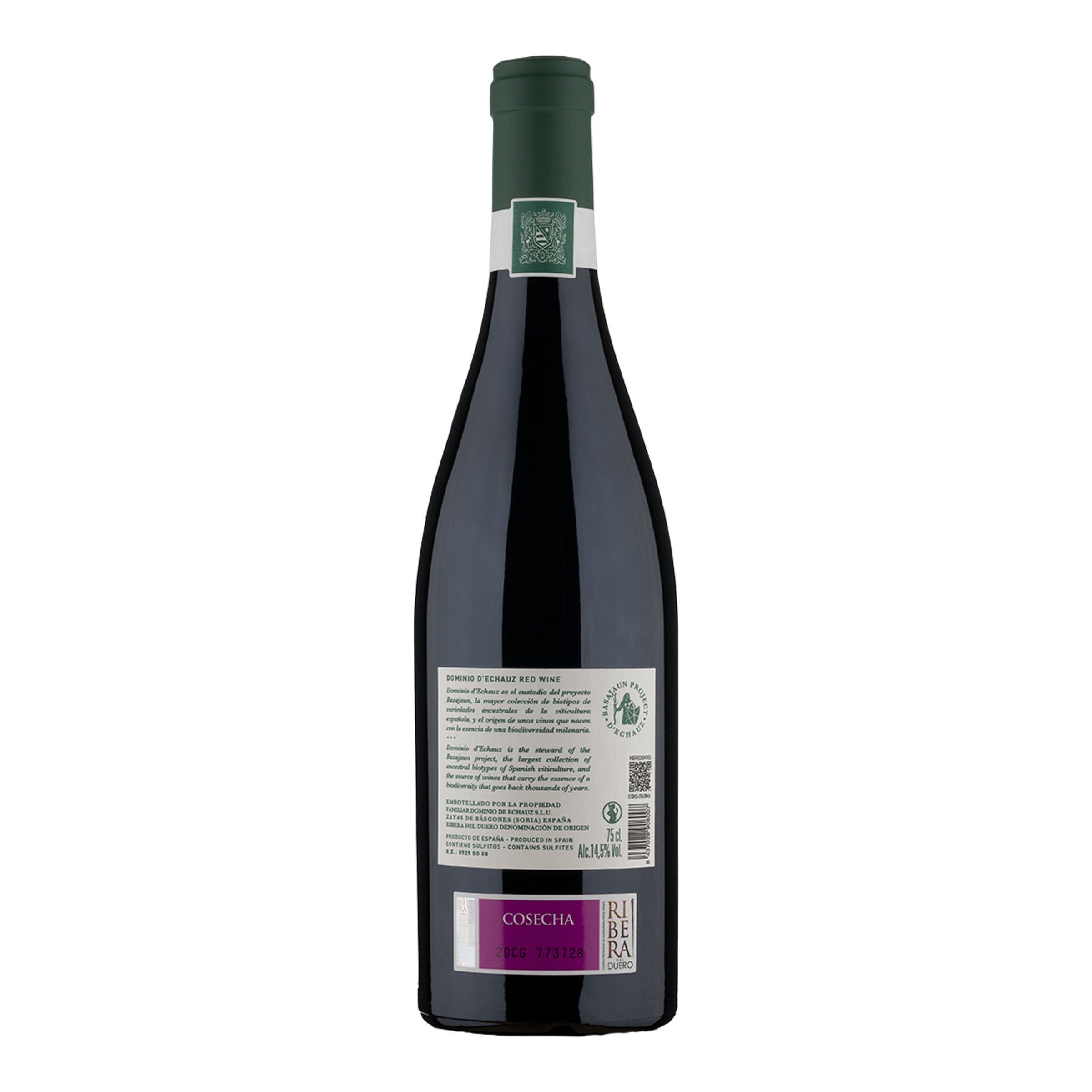 Vino tinto Dominio D'Echauz 2023 Ribera del Duero 2
