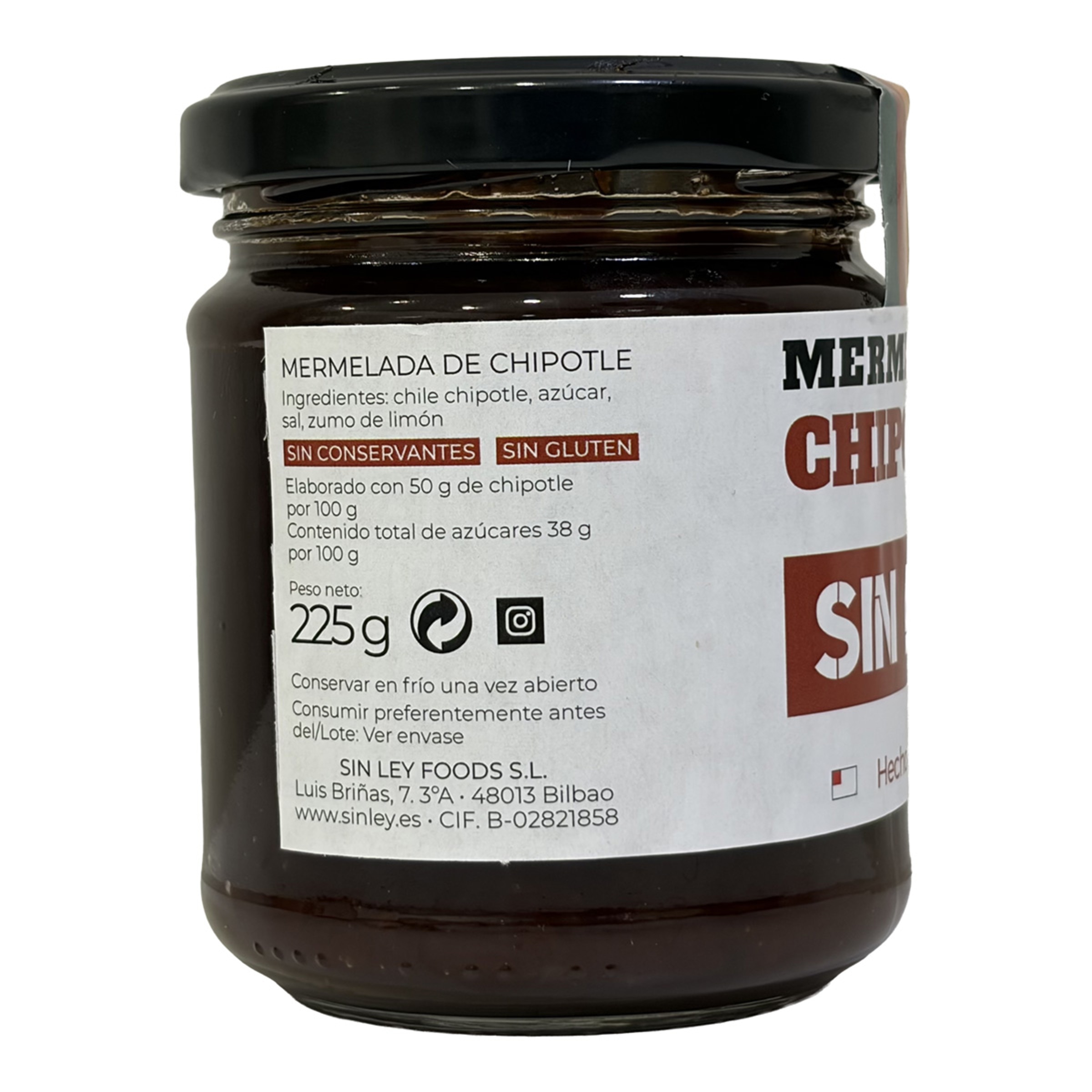 Mermelada de Chipotle Sin Ley 2
