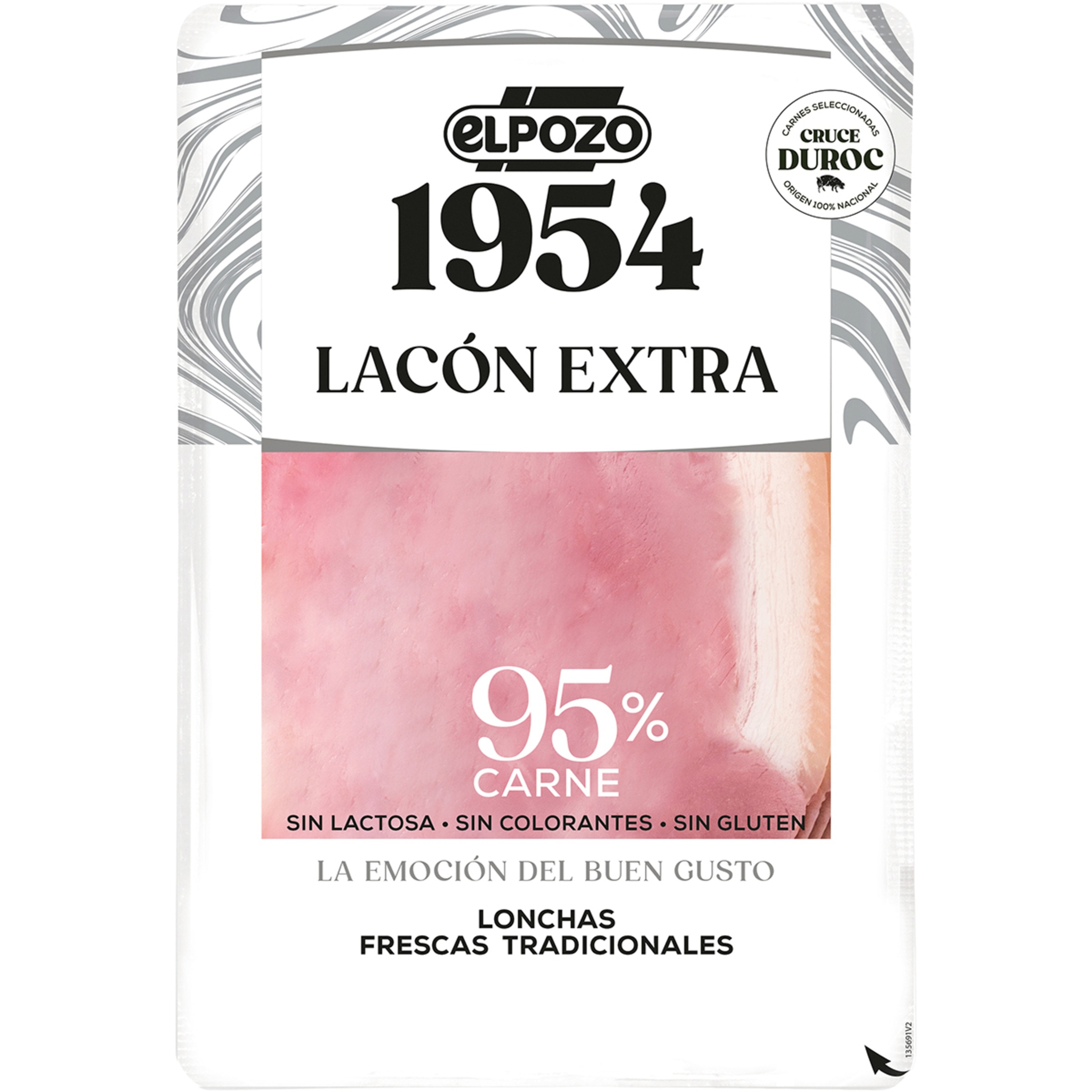 Edición 1954 lacón extra raza Duroc en lonchas sin gluten sin lactosa envase 150 g