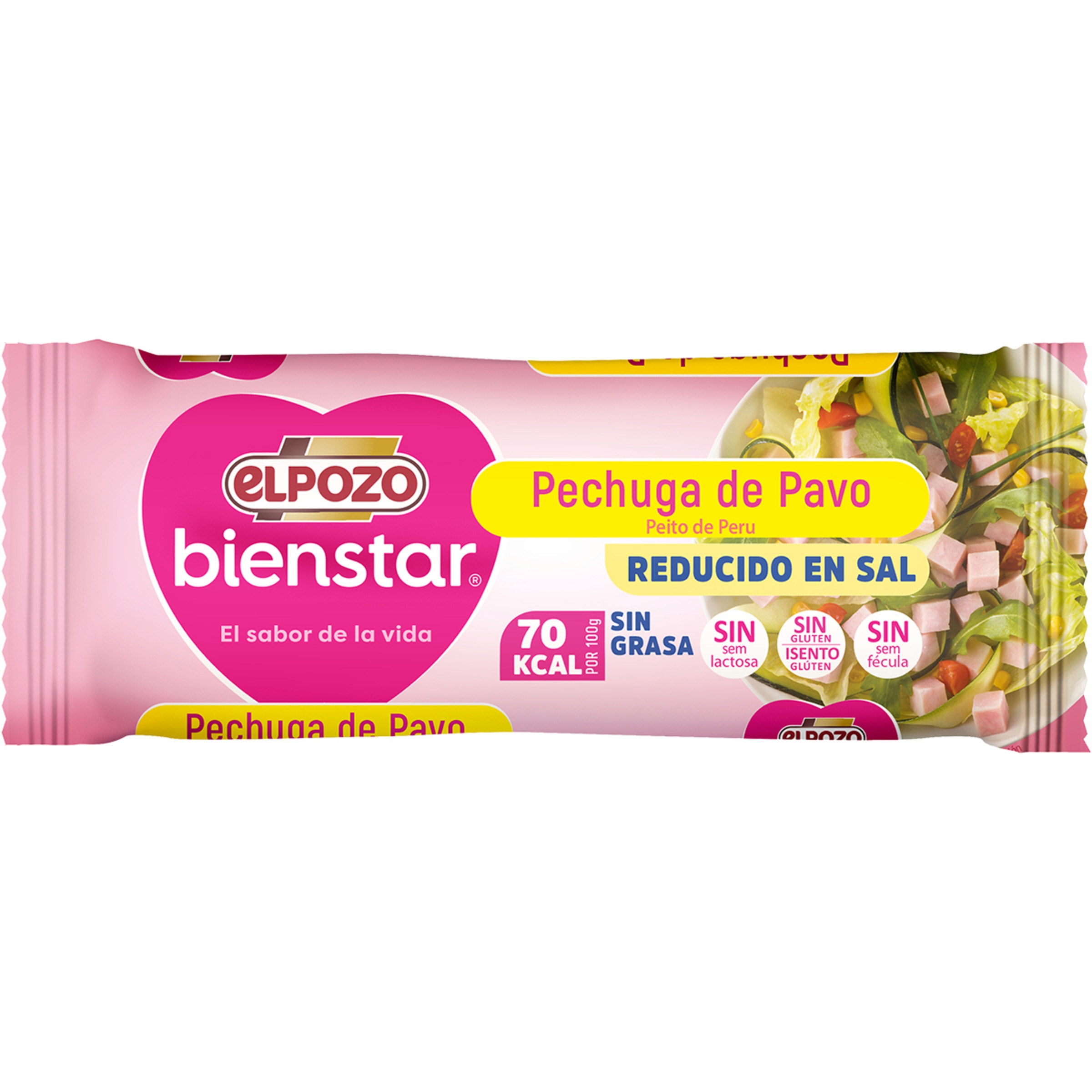 BienStar pechuga de pavo mini sin grasa reducido en sal sin gluten sin lactosa pieza 340 g