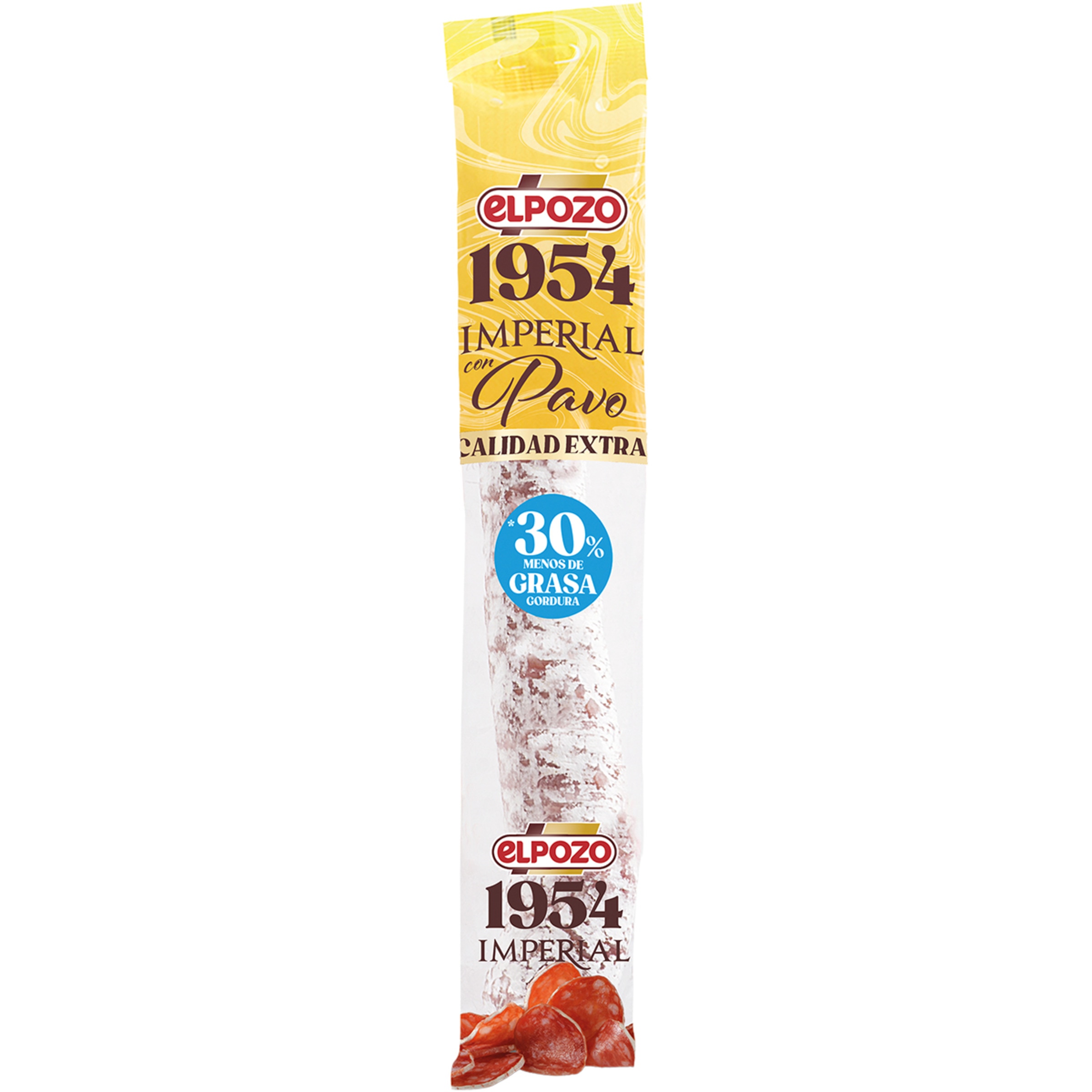 Edición 1954 fuet imperial con pavo sin gluten pieza 250 g