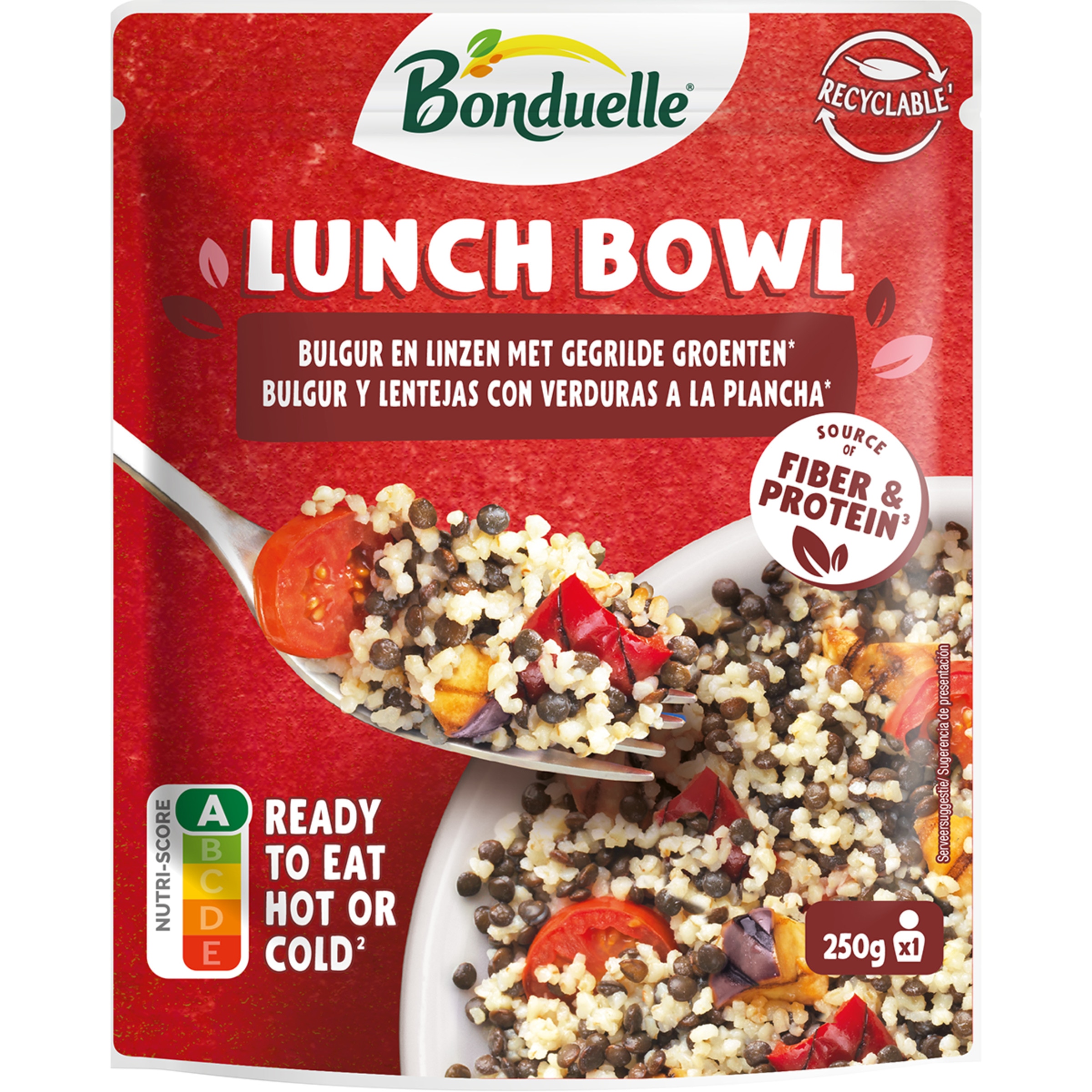 Lunch Bowl Bulguer embalagem 250 g