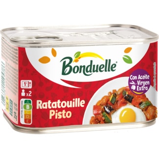 Ratatouille com Beringela, Courgette e Pimentos lata 375 g - Bonduelle