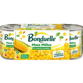 Milho Doce Pack 3 unidades embalagem 450 g - Bonduelle