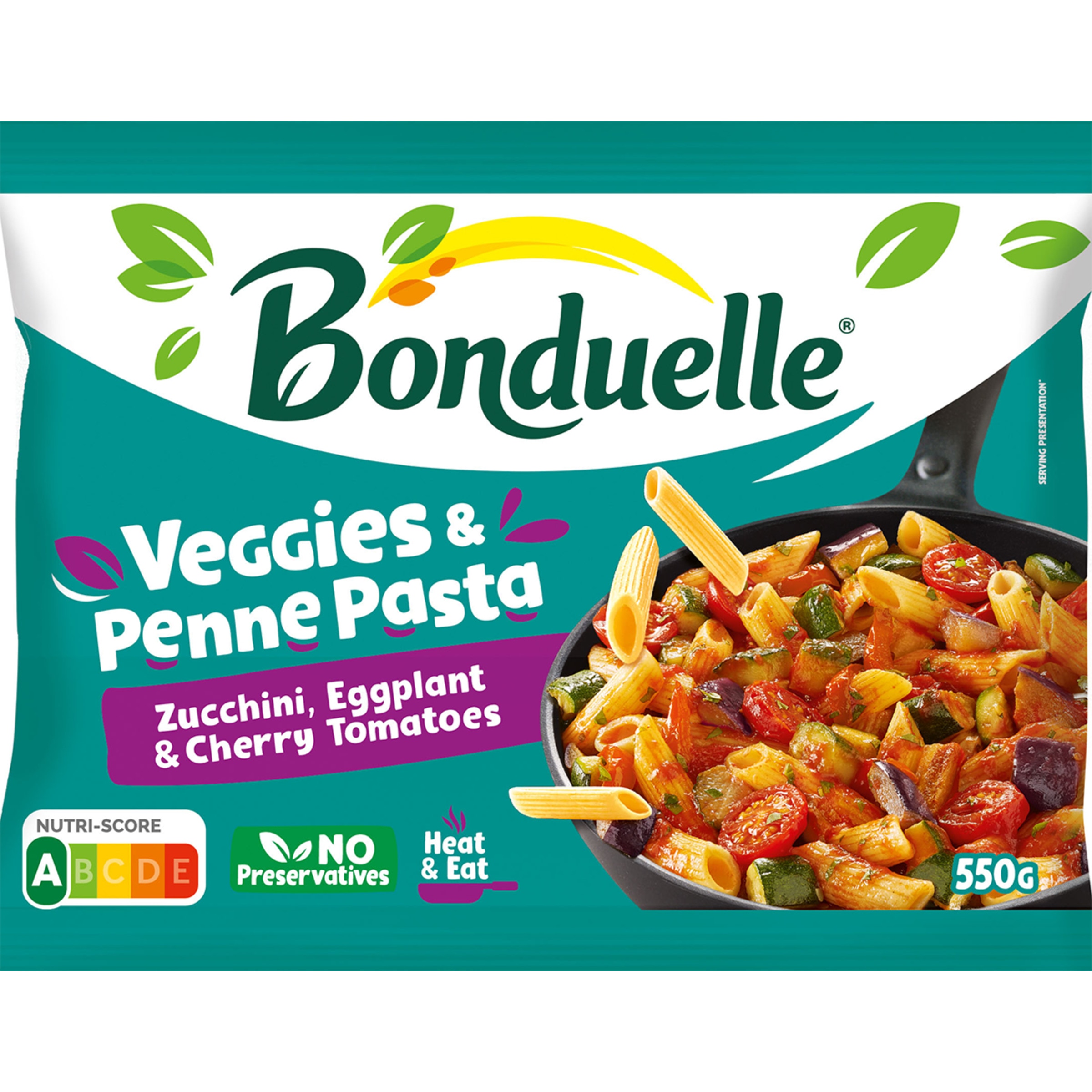 Veggies & Penne Pasta embalagem 550 g