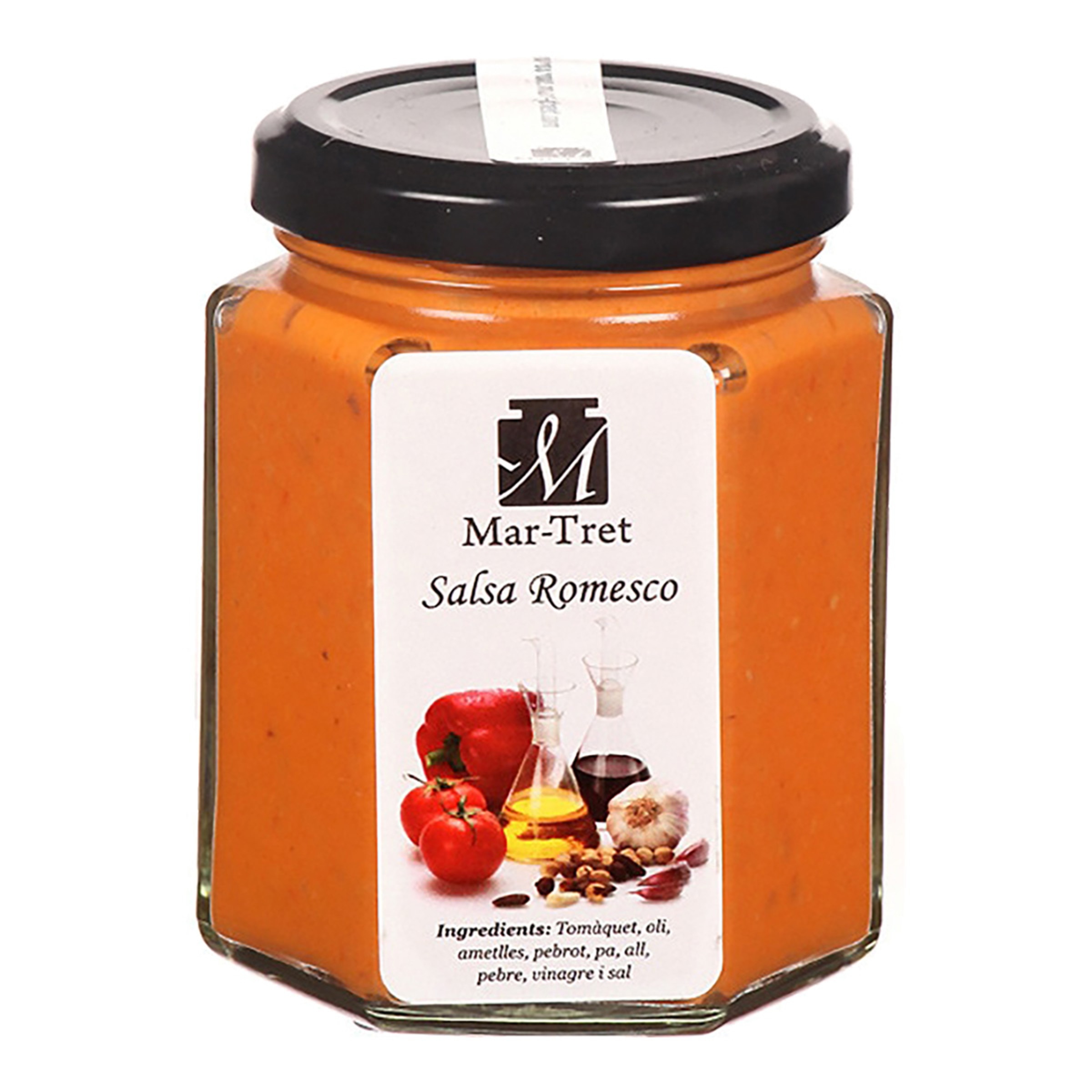 Salsa Romesco con almendras, ajo y pimiento Mar-Tret 1