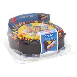 tarta infantil distintas decoraciones se surten según existencias estuche 525 g - Sietem