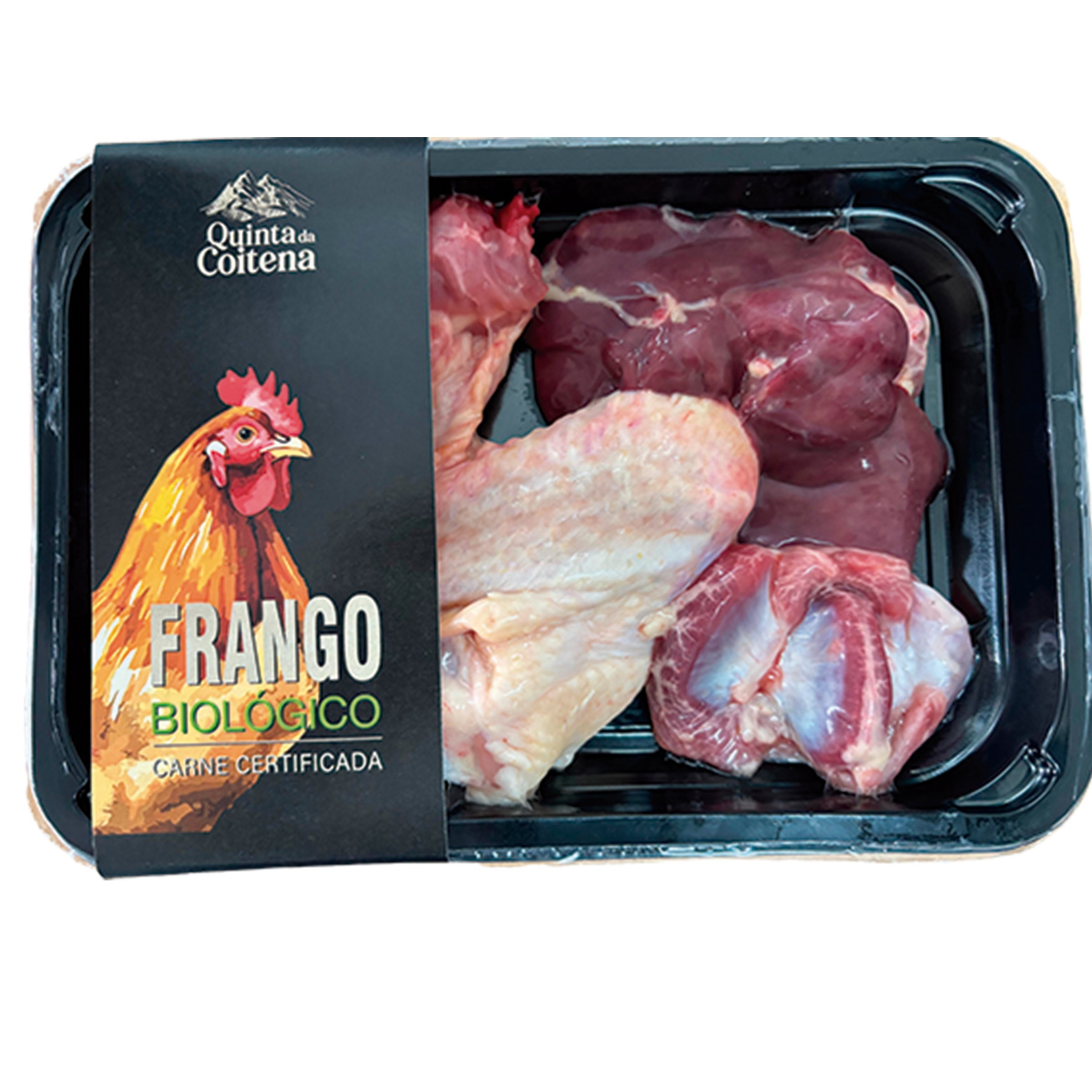 Canjinha de Frango Biológico Peso Aproximado cuvete 400 g