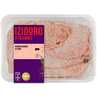 Bifinhos de Porco Panados unidade 400 g - Izidoro