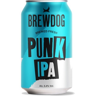 Punk Ipa cerveza rubia escocesa lata 33 cl - Brewdog