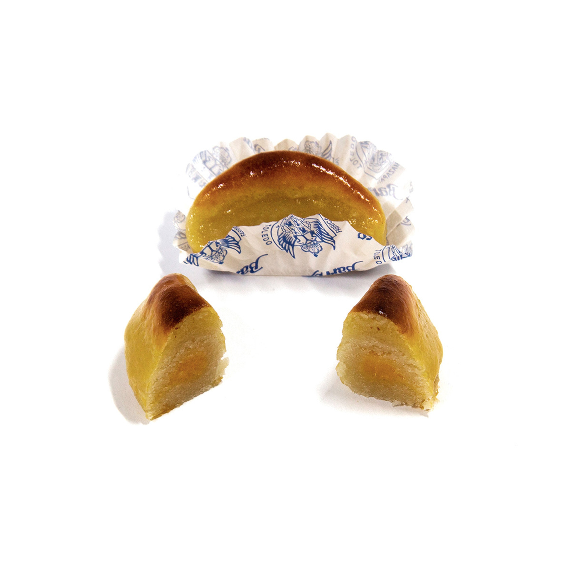 Empanadas de mazapán rellenas de yema y recubiertas de pasta de mazapán Barroso 5