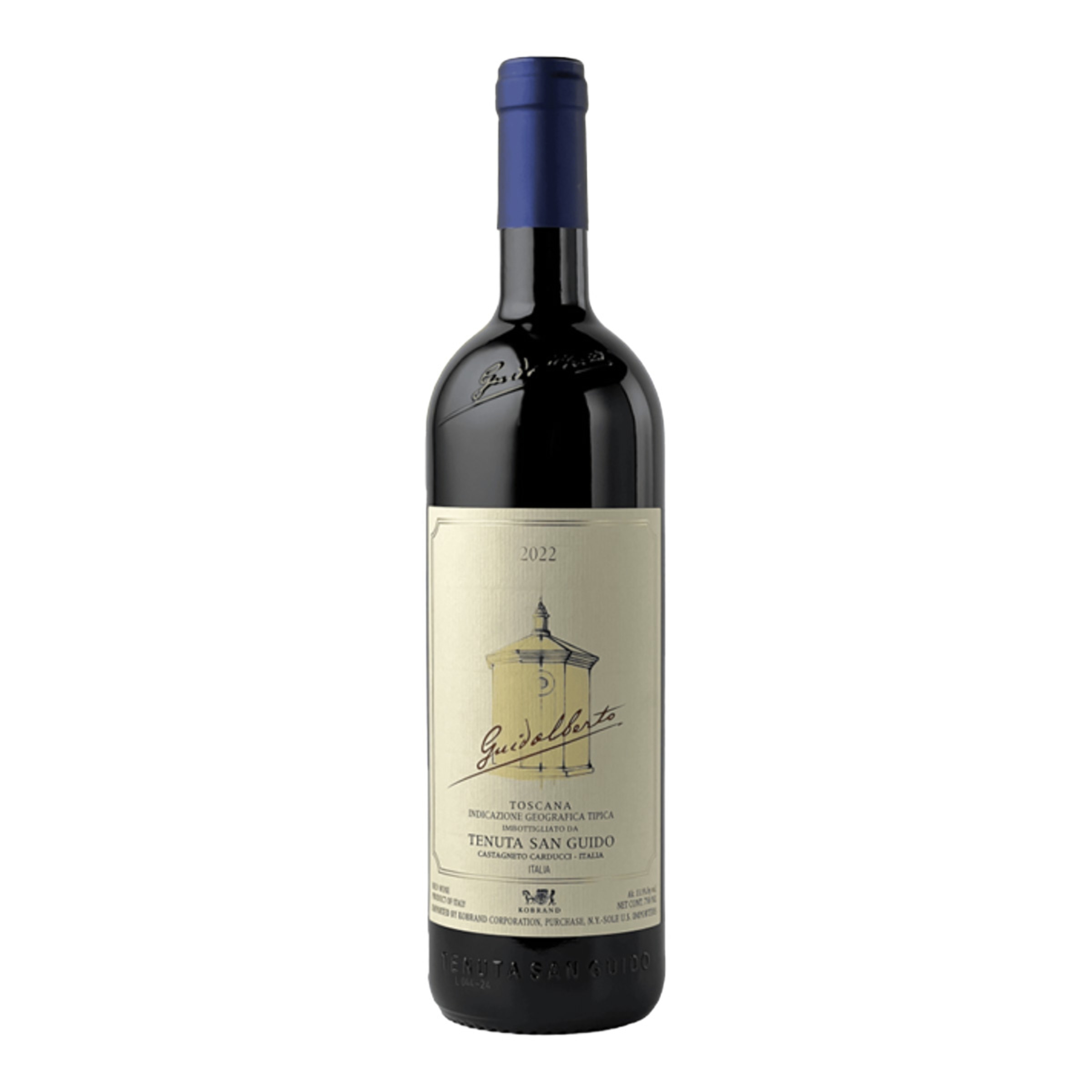 Imagen 0 de Vino tinto Guidalberto 2022 Sassicaia de Tenuta San Guido en Toscana