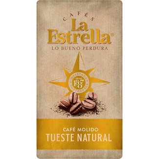 café molido natural paquete 250 g - La Estrella