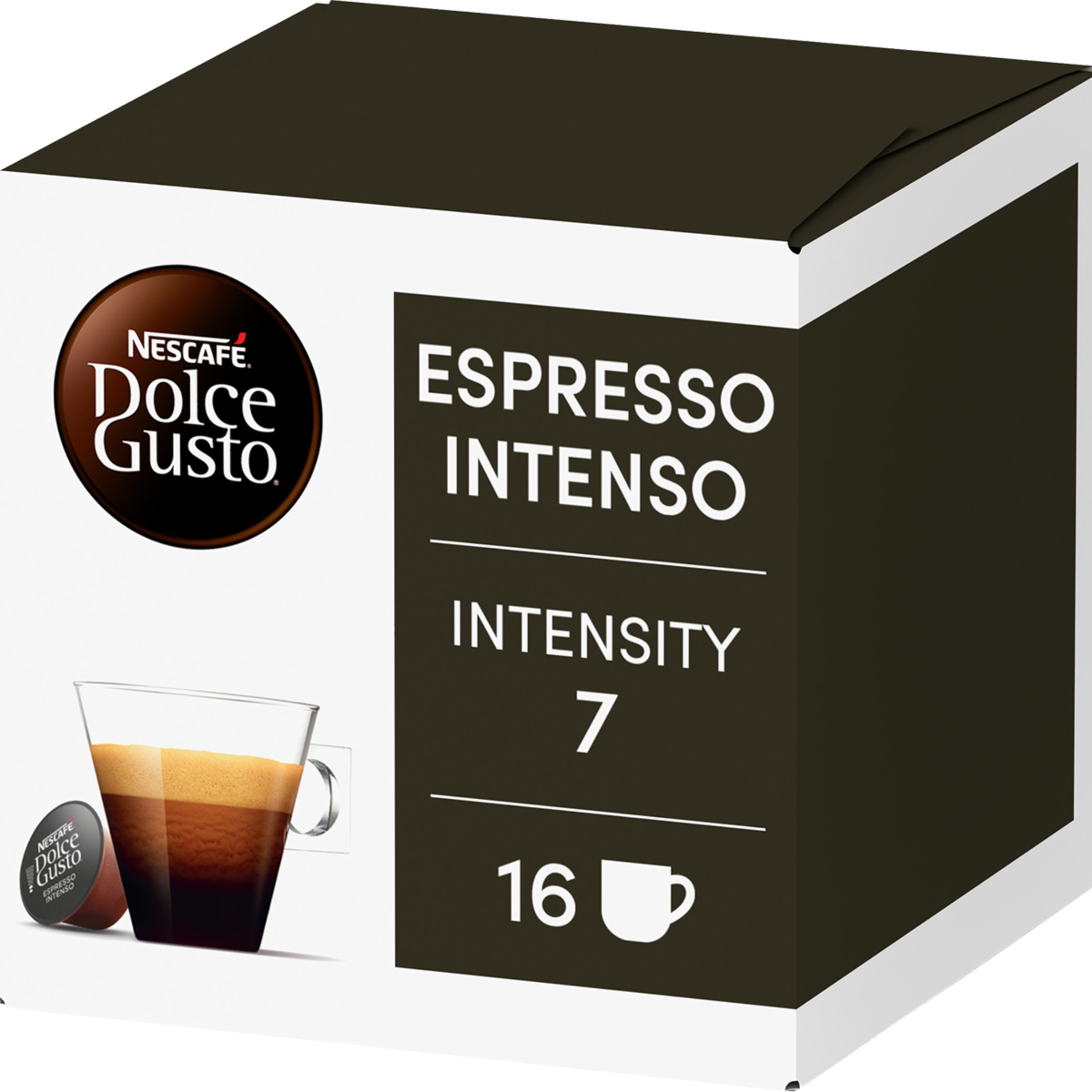 café Espresso Intenso intensidad 7 estuche 16 capsulas
