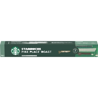 café espresso intensidad 7 Pike Place estuche 10 cápsulas compatibles con máquinas Nespresso - Starbucks
