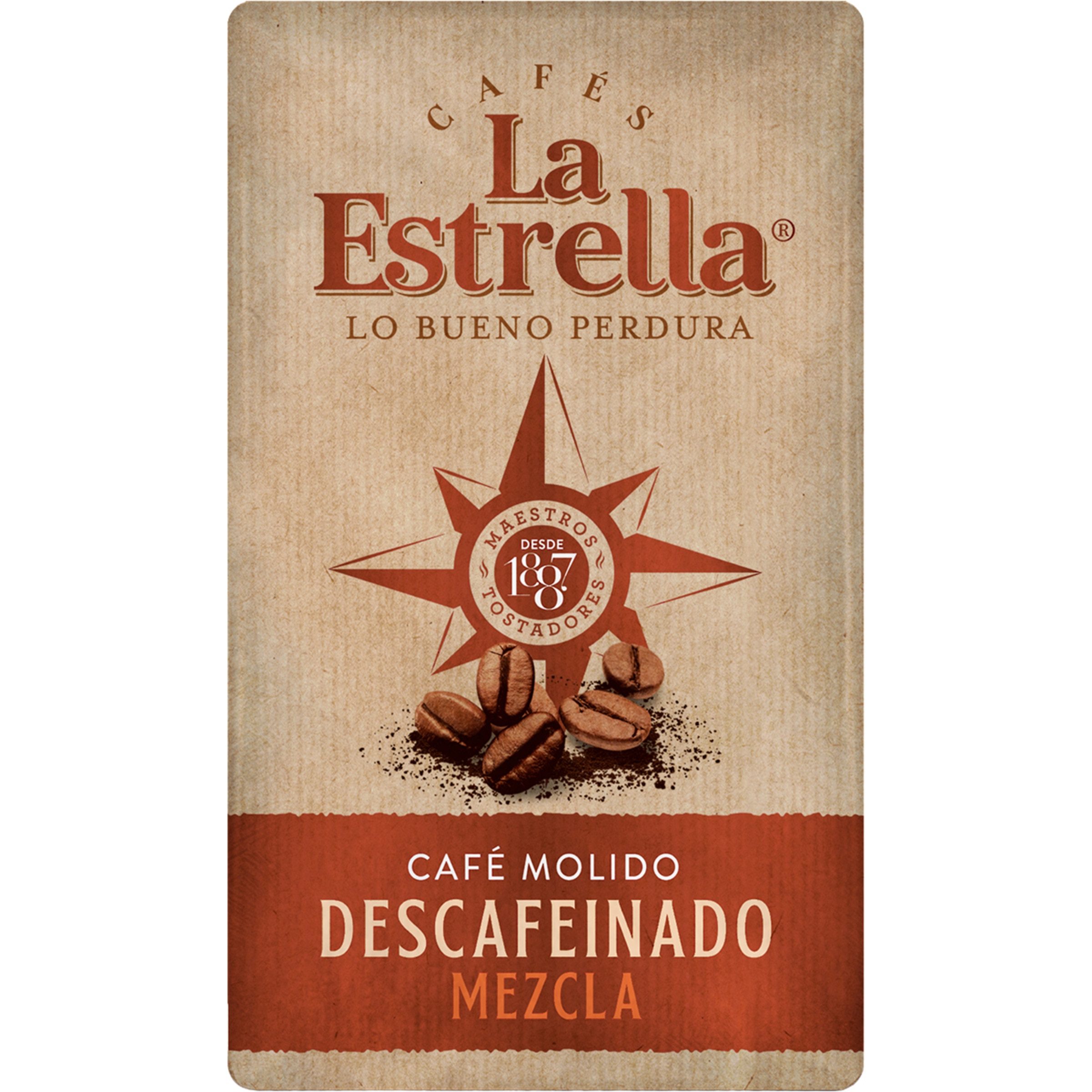 café descafeinado molido mezcla paquete 250 g