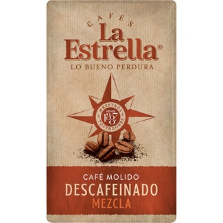 café descafeinado molido mezcla paquete 250 g - La Estrella
