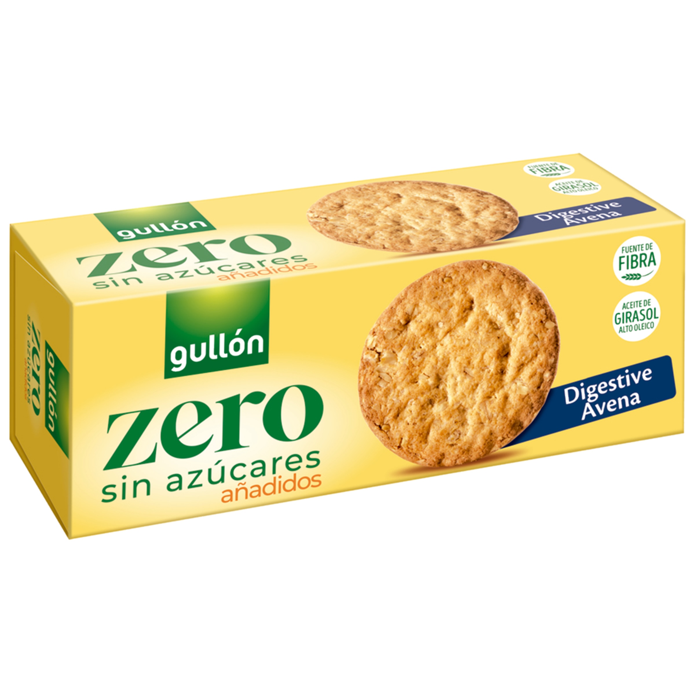 Zero Bolachas Digestivas de Aveia sem Açúcares Adicionados embalagem 410 g