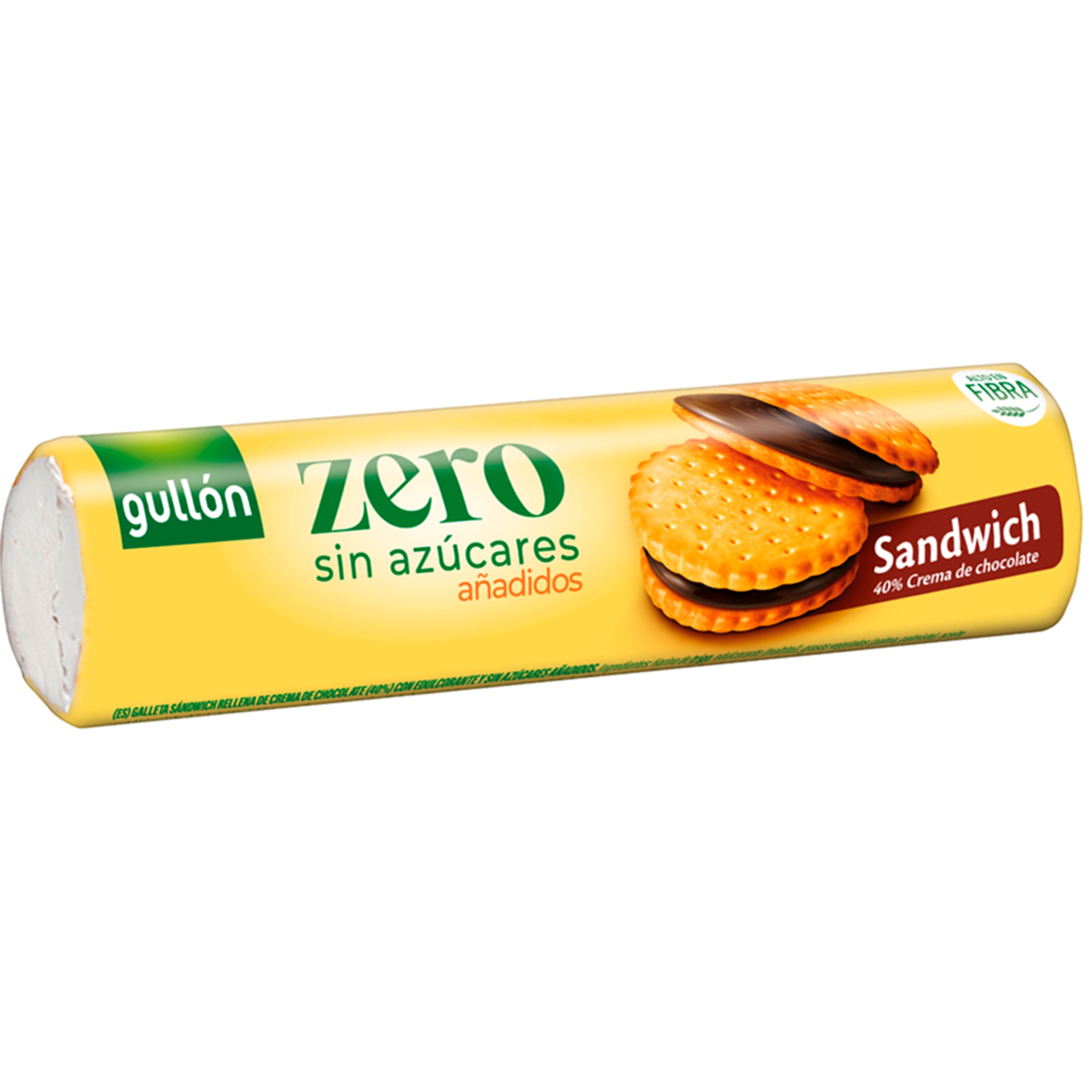 Bolachas Sandwich Recheadas de Chocolate sem Açúcares Adicionados embalagem 250 g