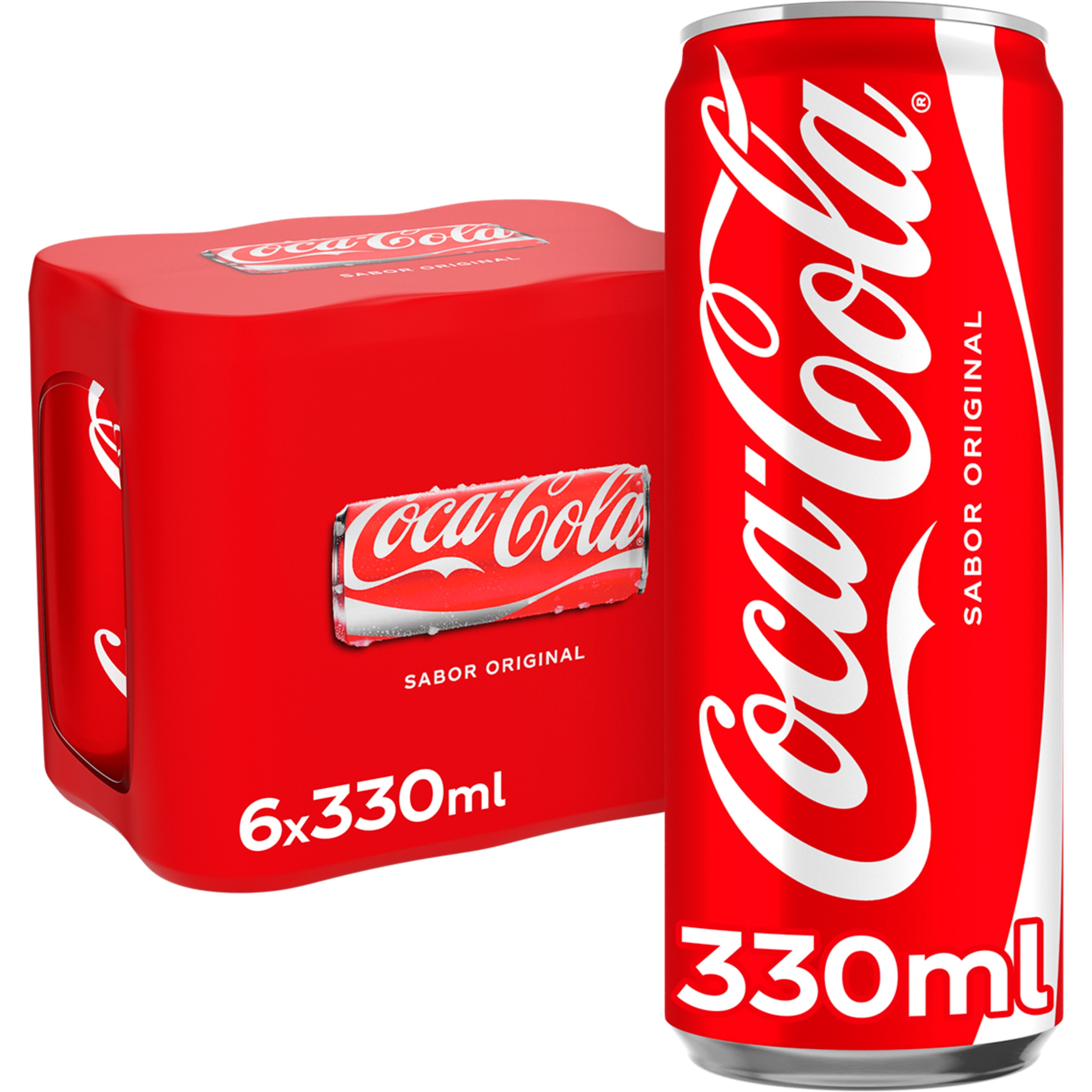Refrigerante sabor Original Pack 6 unidades lata 33 cl