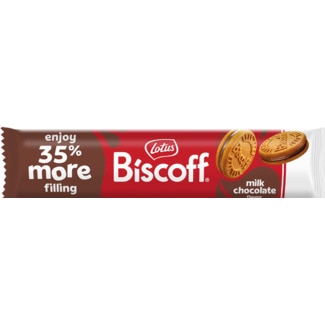 Bolachas Chocolate de Leite Biscoff embalagem 154 g - Lotus