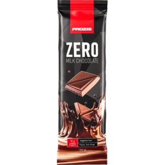 Barra de Chocolate de Leite Zero embalagem 30 g - Prozis