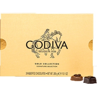 Gold Colecction  Box 24 unidades embalagem 285 g - Godiva