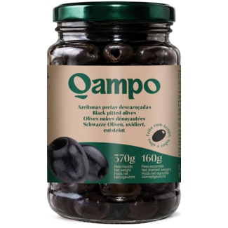 Azeitonas Pretas Descaroçadas 160 g - Qampo