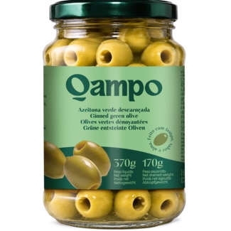 Azeitonas Verdes Descaroçadas 160 g - Qampo