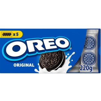 Bolachas Recheadas com Creme embalagem 220 g - Oreo