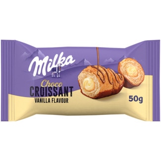 Croissant Baunilha embalagem 50 g - Milka